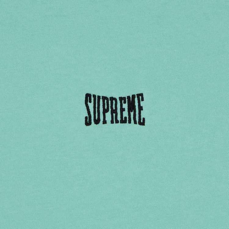 Buy Supreme Warm Up Washed Short-Sleeve Top 'Aqua
