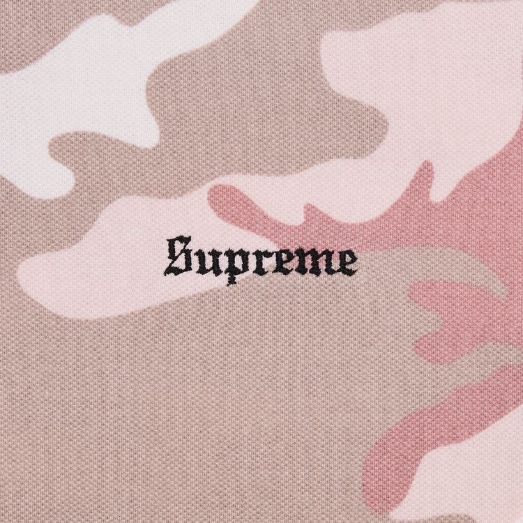 新品 Supreme Washed Camo Polo \"Pink Camo\" Supreme Washed Camo Polo Pink Camo