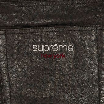 Buy Supreme Baggy Leather Short 'Snakeskin' - SS25SH26