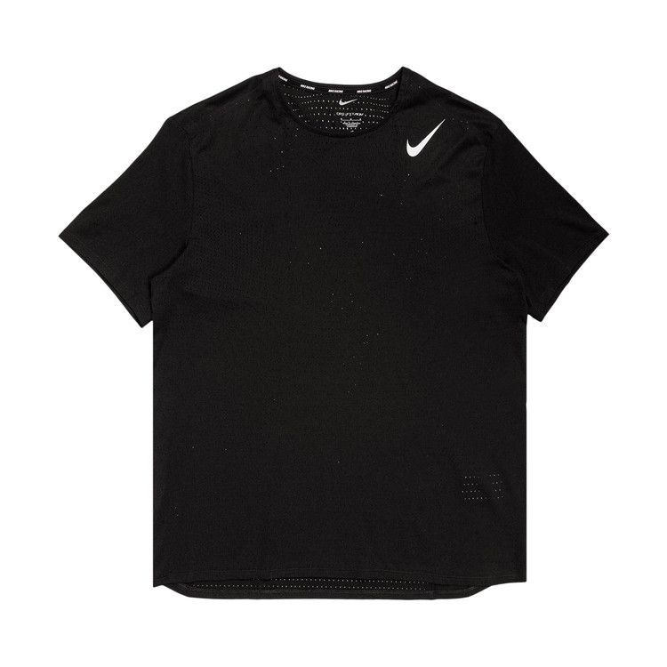 Nike AeroSwift Dri-FIT ADV Short-Sleeve Running Top 'Black/Summit White' — foto 2