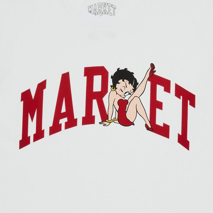 Market Betty Boop T-Shirt White