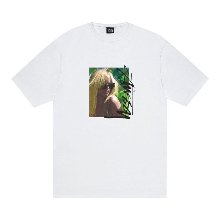 ホワイト　stussy LAURA TEE 即完売　25ss Stussy Laura Tee 