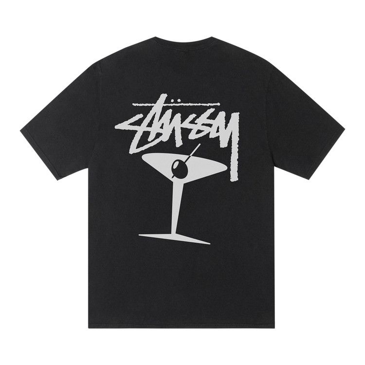 新品☆STUSSY 木皿 ウッドディッシュ Livin'' ステューシー Buy Stussy Martini Tee Pigment Dyed 'Black' - 1905149 BLAC | GOAT