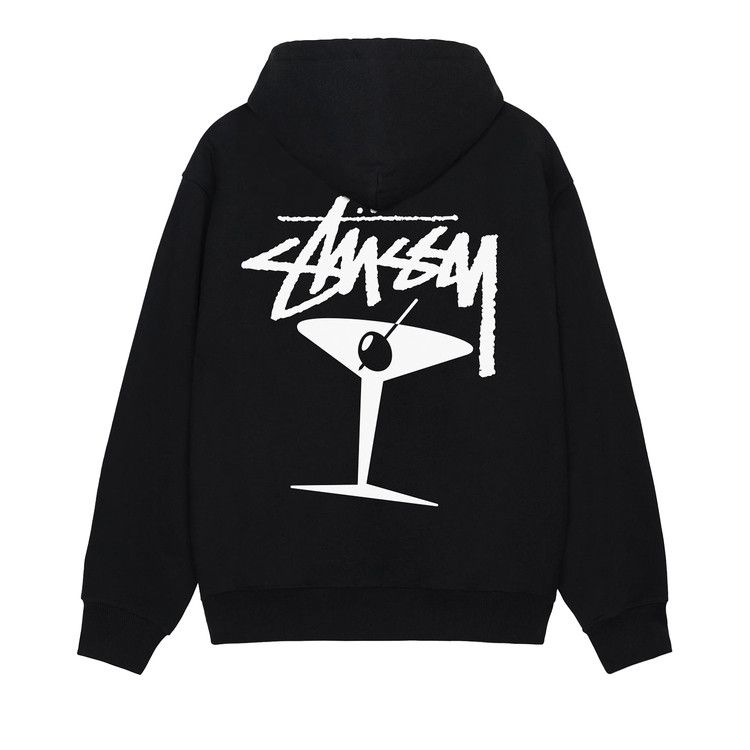 Stussy Martini Zip Hoodie 'black'