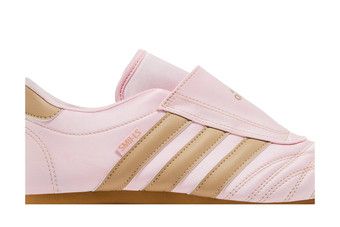 ★adidas★ TAEKWONDO W CLEAR PINK/CLEAR SKY JR3954 JR3955 Size 7.5 - adidas Taekwondo Clear Pink Satin W for sale