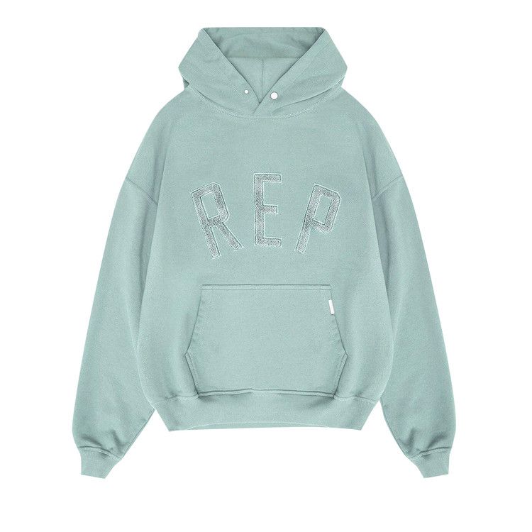 Represent Clo Rep Appliqué Hoodie Forest Green