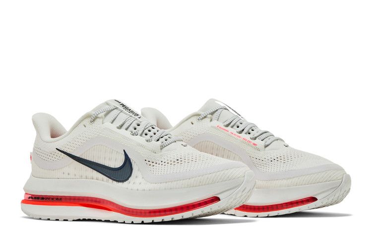 Nike Air Zoom Pegasus Premium Summit White Bright Crimson - Thumbnail 9