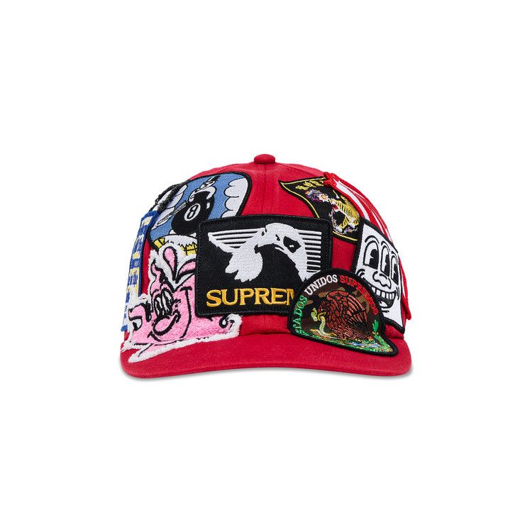 Buy Supreme Patches 6-Panel 'Red' - SS25H57 RED | GOAT