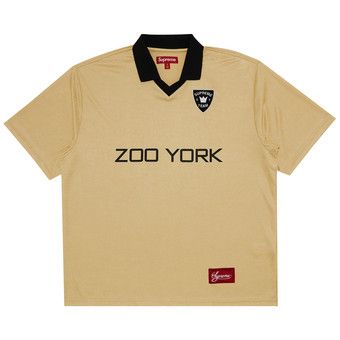 Buy Supreme x Zoo York Soccer Jersey 'Gold' - SS25KN84 GOLD | GOAT