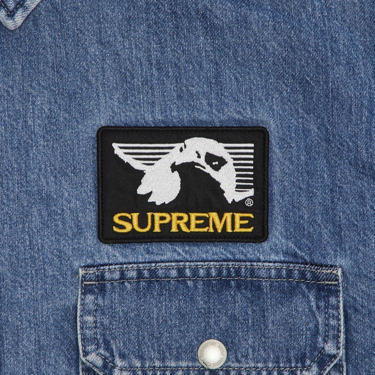 トップス SupremeBeadedAppliqueCardiganBright Blue Buy Supreme Beaded Appliqué Cardigan 'Bright Blue' - SS23SK5