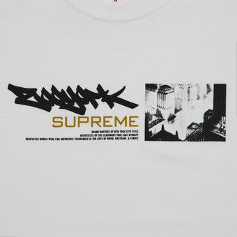 Buy Supreme x Zoo York Dynasty Tee 'White' - SS25T41 WHITE
