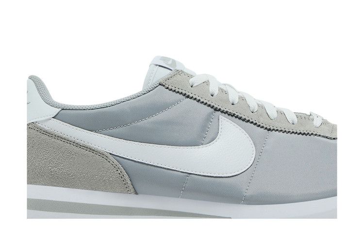 Nike Cortez Textile Flat Silver White — foto 3