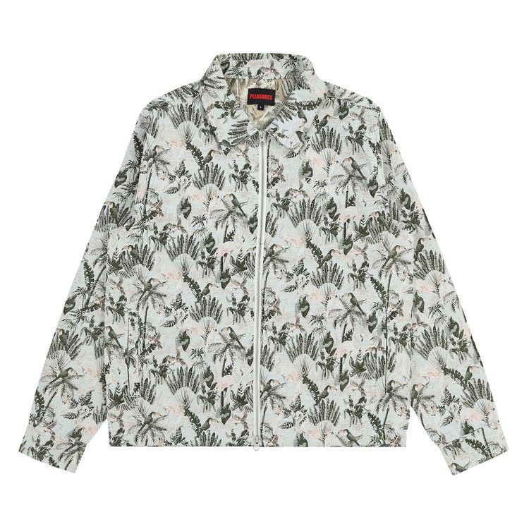 Pleasures Parrot Work Jacket 'Grey' — foto 2