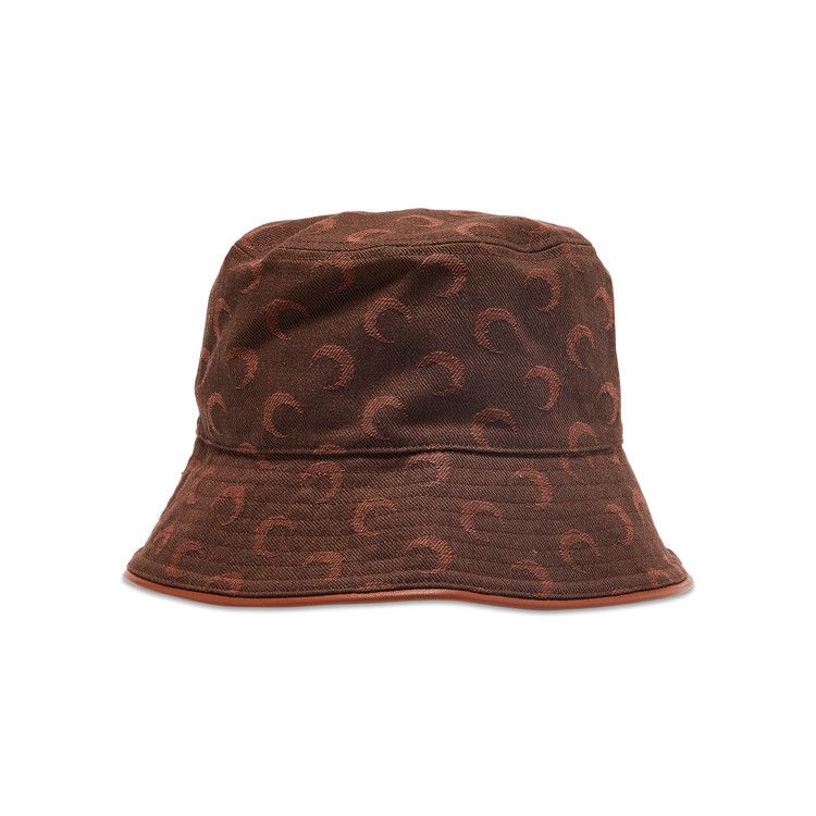 Buy Marine Serre Moon Leather Bucket Hat ｜バケットハット