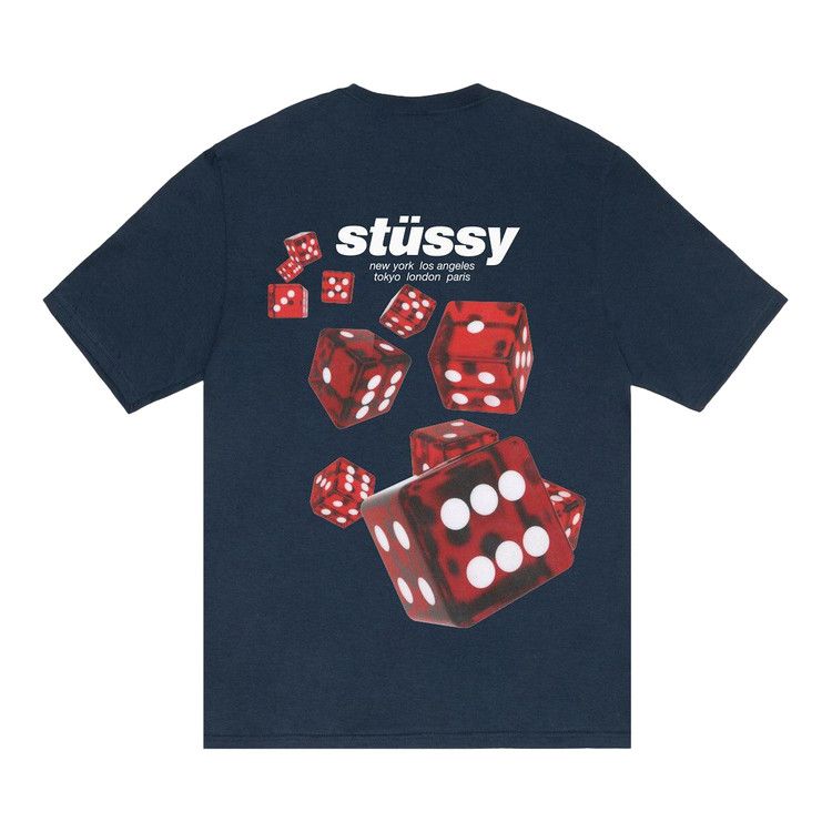 Stussy Rollers Tee 'navy'