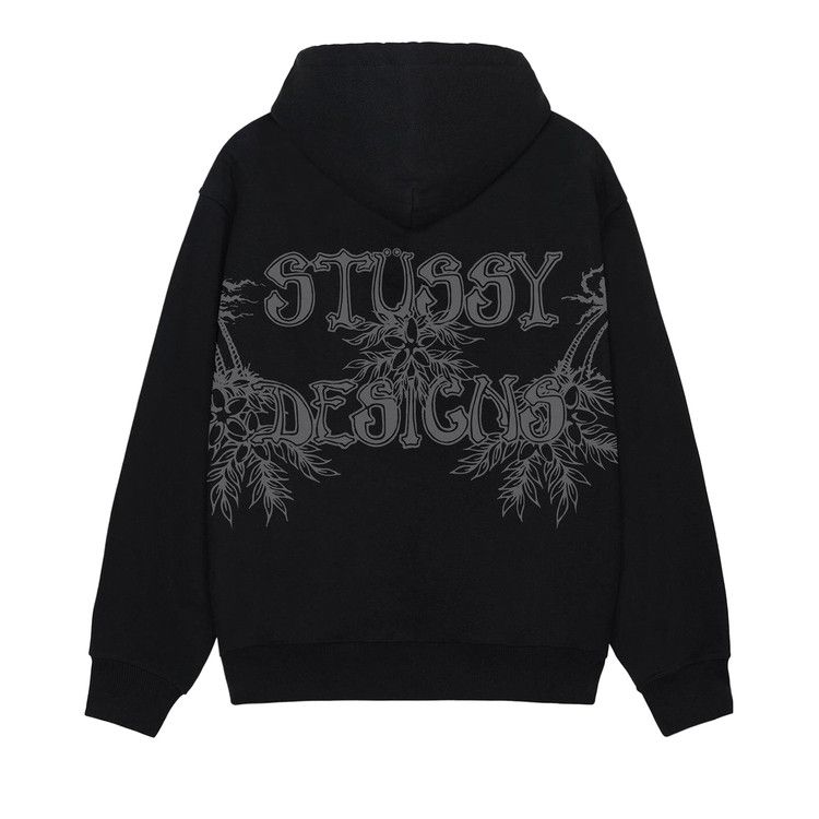 Stussy Wes Palms Hoodie Black