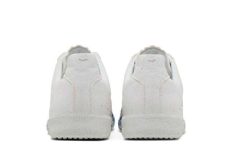 Maison Margiela サンダル 白x茶x青系 2007423L0109 Maison Margiela White & Blue Replica Sneakers Maison Margiela