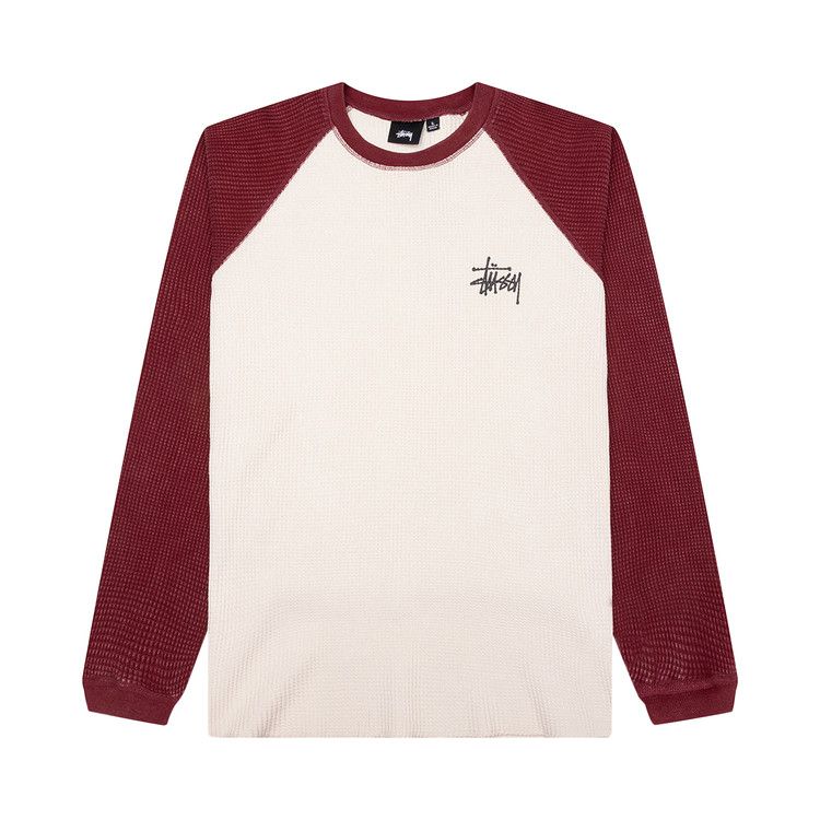 Buy Stussy Basic Thermal 2 Tone 'Off White' - 1140362 OFF | GOAT