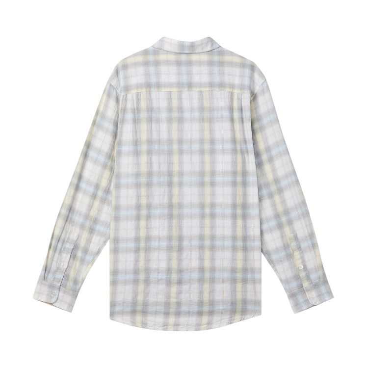 Stussy Beach Plaid Shirt Off White