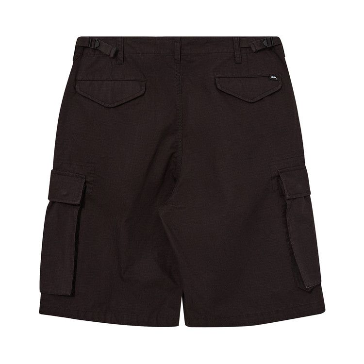 Buy Stussy Ripstop Cargo Shorts 'Black' - 112338 BLAC | GOAT