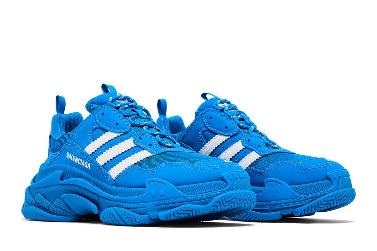 Adidas X Balenciaga Triple S Sneaker Blue Price in India | Culture