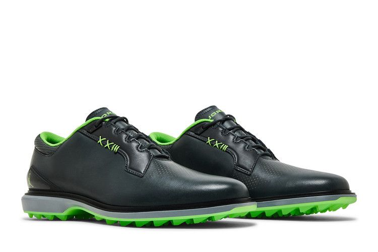 Air Jordan Adg 5 Black Action Green
