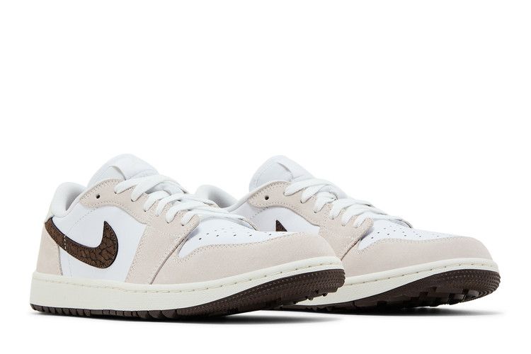 Air Jordan 1 Low Golf Light Orewood Elephant