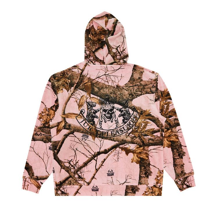 Pleasures RealTree Velour Hoodie 'Pink Camo' — foto 3