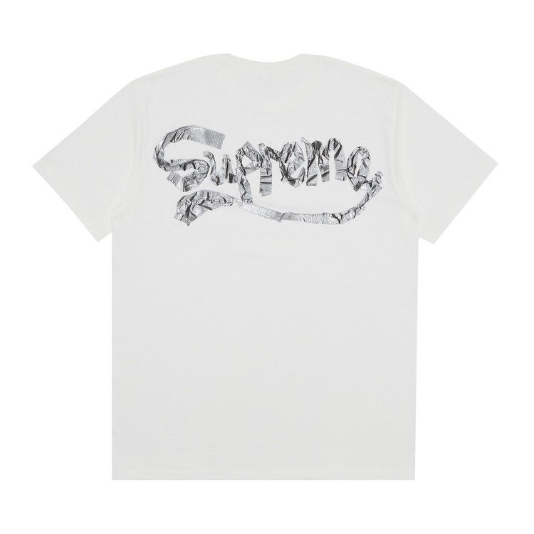 Buy Supreme Tape Tee 'White' - SS25T8 WHITE | GOAT