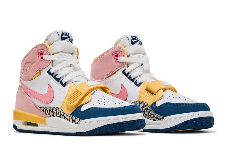 Air Jordan Legacy 312 Gs White Coral French Blue