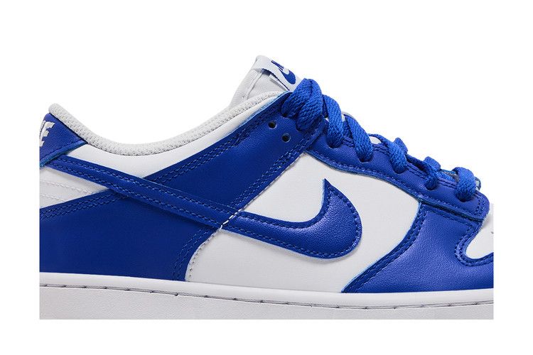 Nike Dunk Low White Hyper Royal (GS) — foto 3