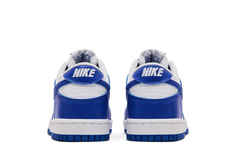 Nike Dunk Low White Hyper Royal (GS) — foto 7