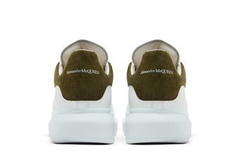 Buy Alexander McQueen Oversized Sneaker 'White Khaki Crocodile