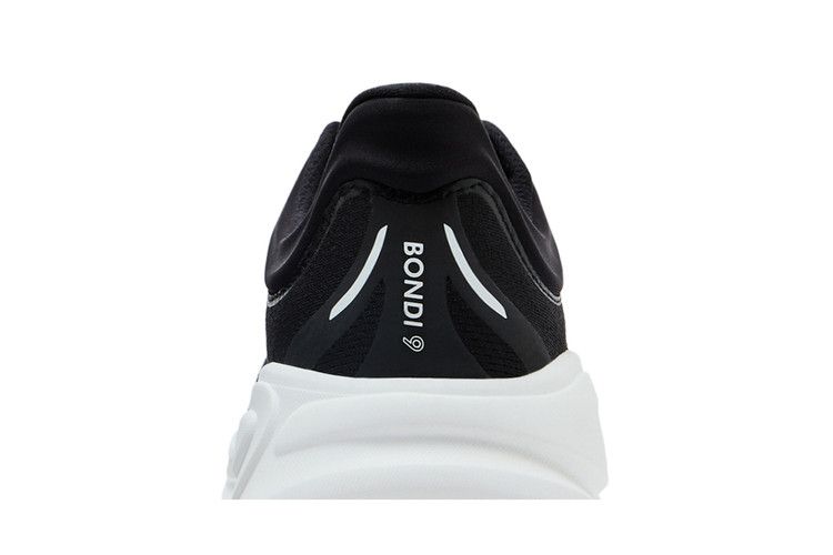 Hoka Bondi 9 Black White