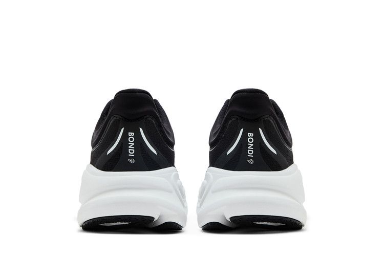 Hoka Bondi 9 Black White