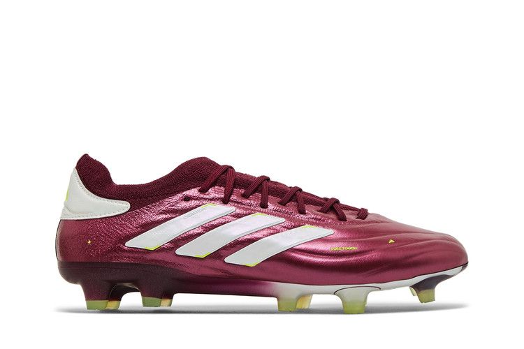 adidas Copa Pure II+ FG Shadow Red Cloud White Team Solar Yellow 2 — foto 2