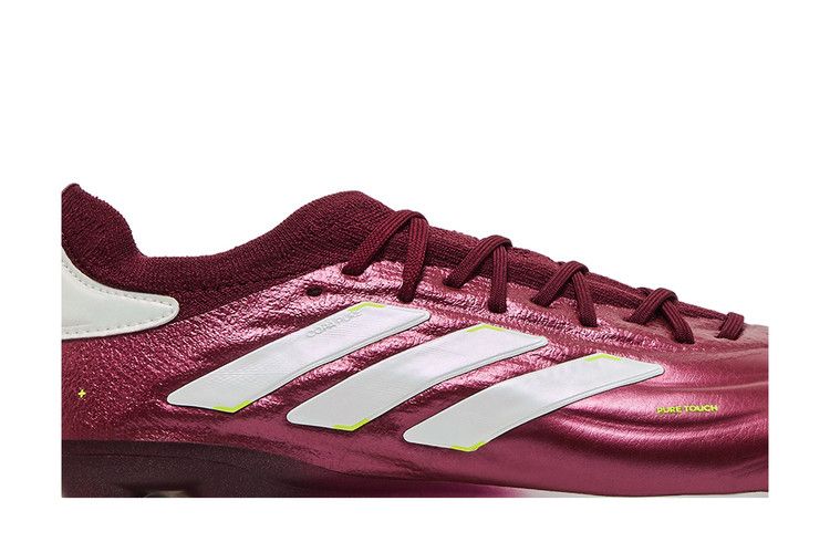 adidas Copa Pure II+ FG Shadow Red Cloud White Team Solar Yellow 2 — foto 3