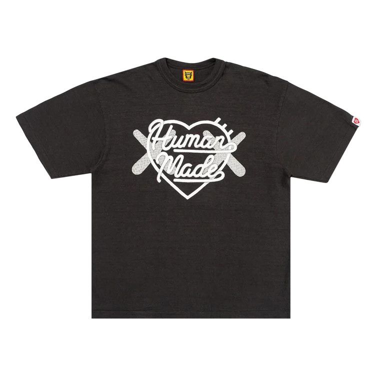 Buy Human Made x KAWS Made T-Shirt #1 'Black/Grey' - XX26TE005 | GOAT