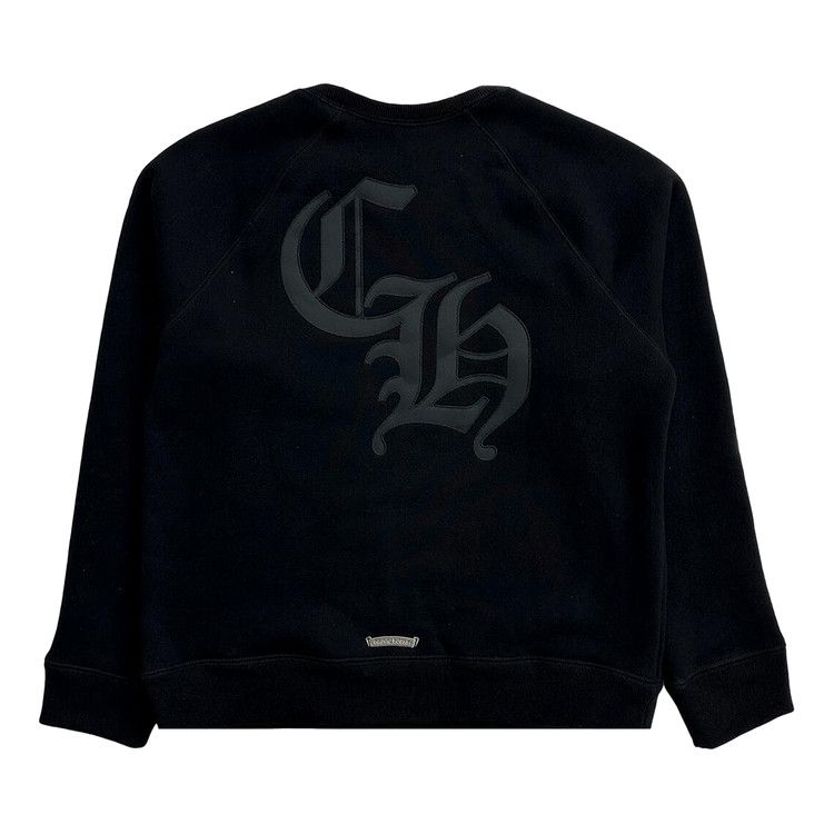 Chrome Hearts 711 Cemetery Cross Nylon Ch Crewneck Sweater 'black'