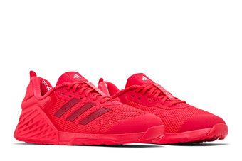 adidas Dropset 3 Weightlifting Shoes Red US 7.5 Man