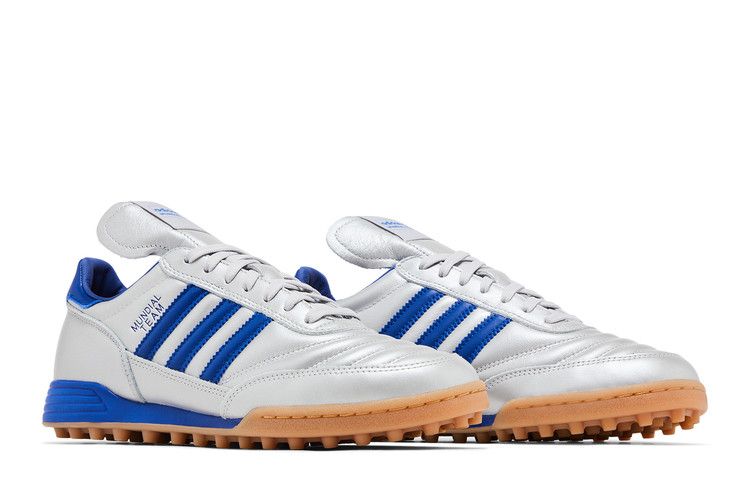 Adidas Mundial Team Silver Metallic Royal Gum