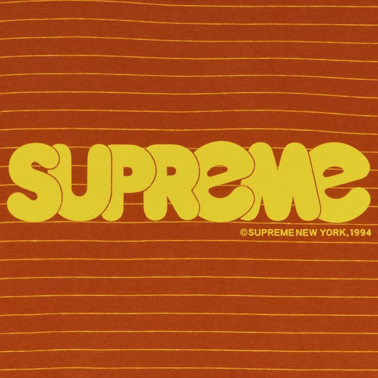 Buy Supreme Bubble Short-Sleeve Top 'Orange' - SS25KN60
