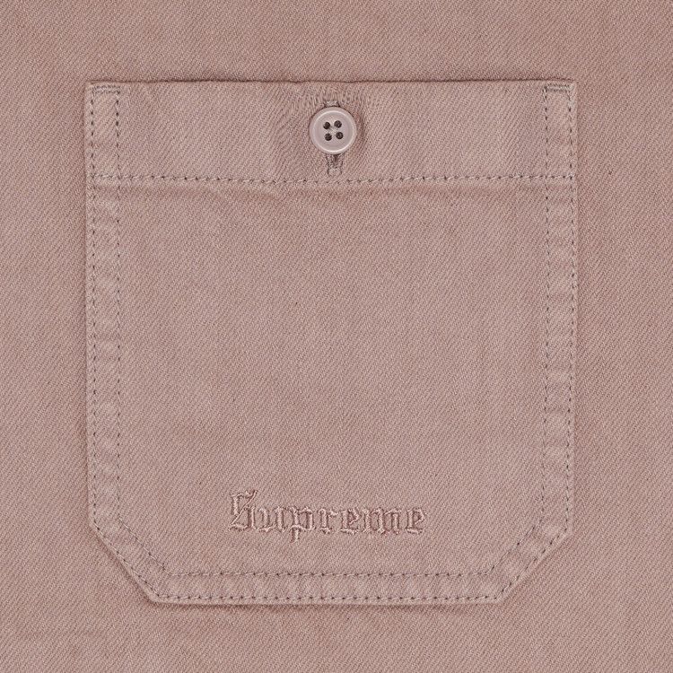 トップス Supreme Hooded Denim Shirt XL pink Buy Supreme Hooded Denim Shirt 'Dusty Pink' - SS25S33 DUSTY