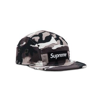 Supreme Grid Camo Camp Cap ブラック 14ss Supreme Camo Grid Velvet Camp Cap (FW22) - $58