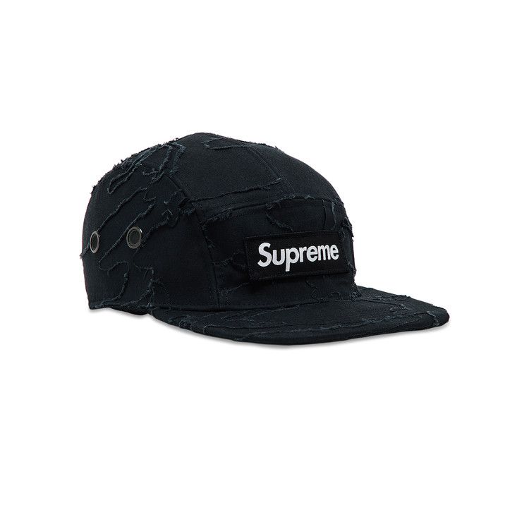 Buy Supreme Layered Camo Camp Cap 'Black' - SS25H97 BLACK | GOAT