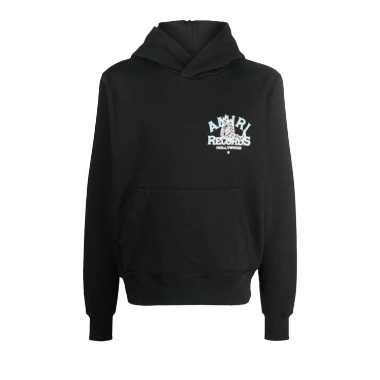 Buy Amiri Records Wolf Hoodie 'Black' - AW23MJG015 001 | GOAT