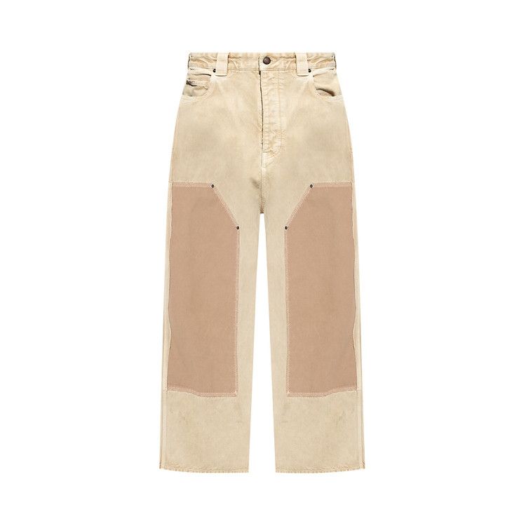 Balenciaga Ripped Off Baggy Pant 'beige'
