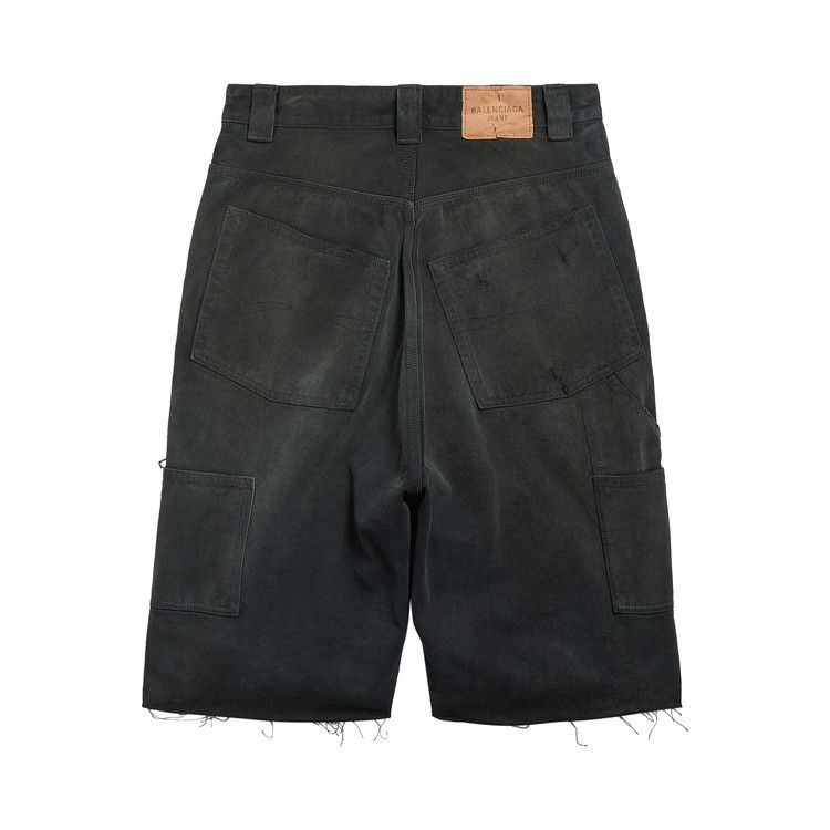 Balenciaga Ripped Off Shorts Black/Green/Red