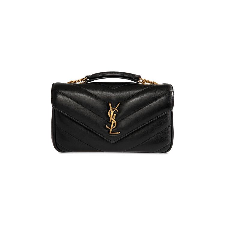 Buy Saint Laurent Small Loulou Chain Bag 'Black' - 801437