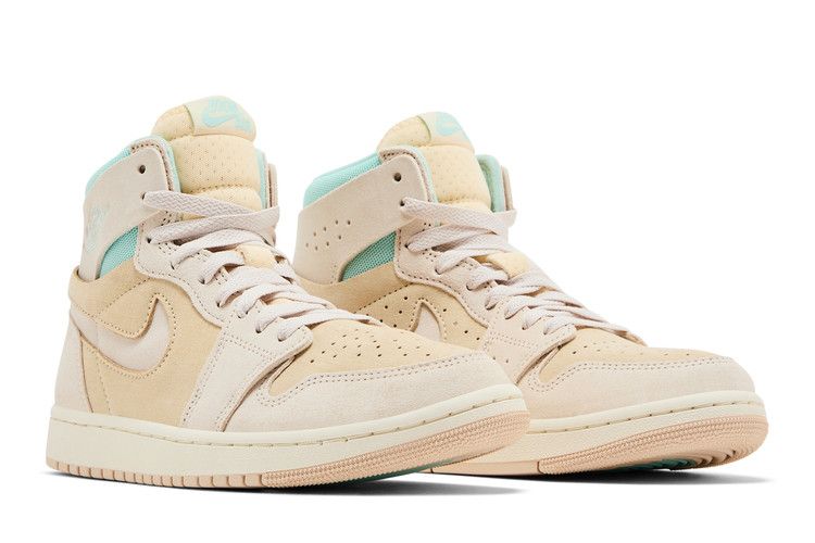 Wmns Air Jordan 1 High Zoom Comfort 2 'coconut Milk Light Dew'